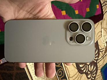 IPhone 15 Pro, Б/у, 256 ГБ, Natural Titanium