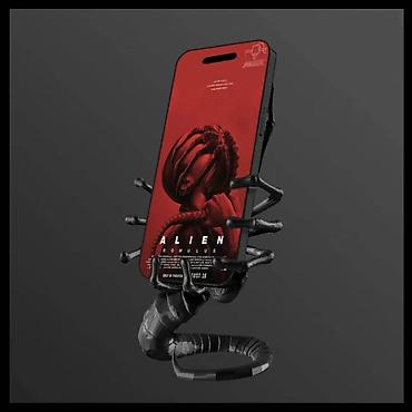 вампер ипсум: Лицехват (Facehugger), Чужой (подставка для телефона) Этот — 1