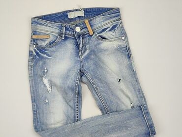blekitne bluzki damskie: Jeans, S (EU 36), condition - Good