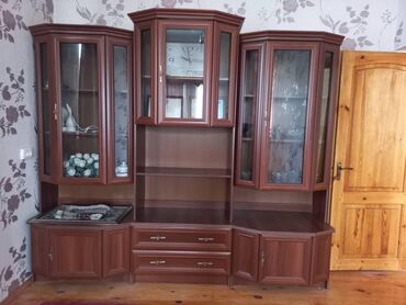 шкафы с антресолями: Гарнитур для зала, Б/у, Дерево, Самовывоз