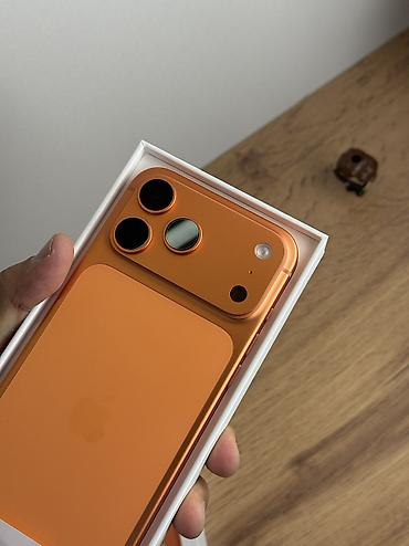 note 15 pro plus: IPhone 17 Pro Max, Новый, 256 ГБ, Оранжевый, Кабель, Коробка, 100 % — 2