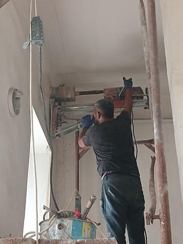 çekiç: Beton kəsən beton deşən dəlik açma beton kəsimi karot deşim betonların — 1