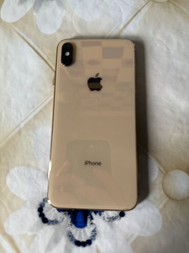 Apple iPhone: IPhone Xs Max, Б/у, 64 ГБ, Золотой, 78 %