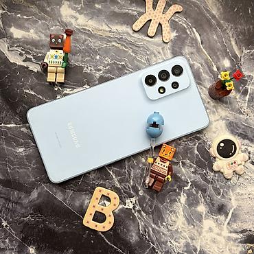 Samsung: Samsung Galaxy A53 5G, Б/у, 128 ГБ, цвет - Черный, 2 SIM — 2