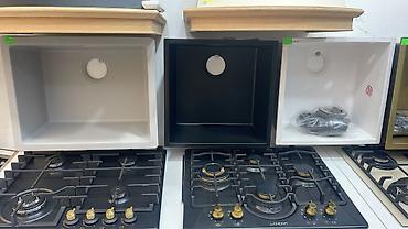 Santexnika: Mətbəx üçün ikitərəfli və təkqablı lavabo modelləri - Materiallar — 5
