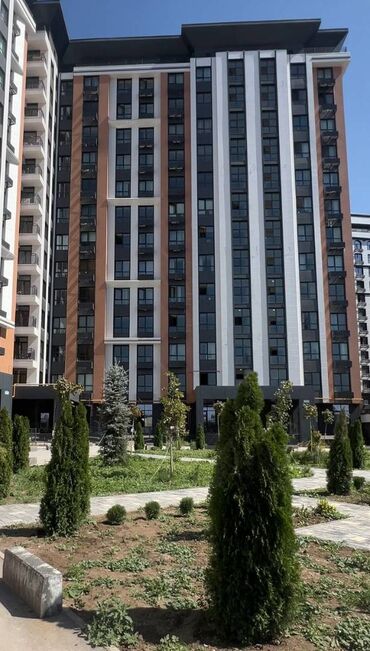 квартир кызыл аскер: 2 бөлмө, 41 кв. м, Элитка, 7 кабат, Евроремонт