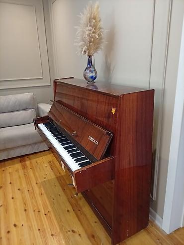 klassik gitara: TOKKATA upright pianino - Korpus: parlaq laklı tünd qəhvəyi ağac — 1