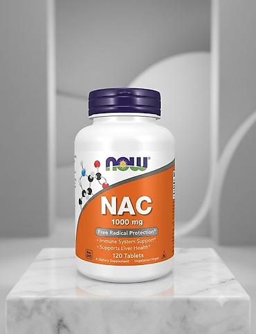 xitozan kapsul: 🇺🇸 ABŞ istehsalı – NOW Foods NAC (N-Acetyl Cysteine) 🛡️🍃💊 1968-ci — 1
