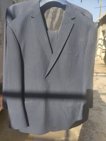мужская одежда trussardi: Костюм 6XL (EU 52), цвет - Синий
