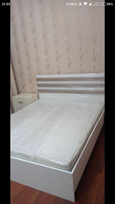 islenmis matras: İşlənmiş, İkinəfərlik çarpayı, Bazasız, Matras ilə, Azərbaycan — 2
