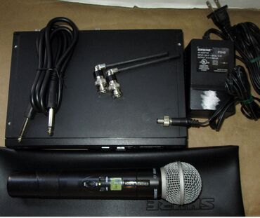 Mikrofonlar: İşlənmiş Radio Mikrofon Shure — 18