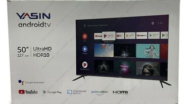 смарт тв в рассрочку: TV. YASIN. 50 дюйм. Андройд
Цена. 25000 сом
Есть. В рассроку