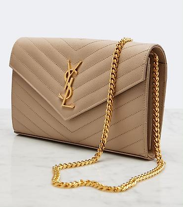 canta kisi ucun: Saint Laurent “Monogram” zəncirli çiyin/çarpaz çanta - Model: YSL — 3