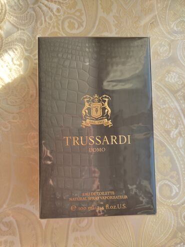 trussardi qadin etri: Orjinal kişi ətri. TRUSSARDİ UOMO 100 ml- 100 Azn