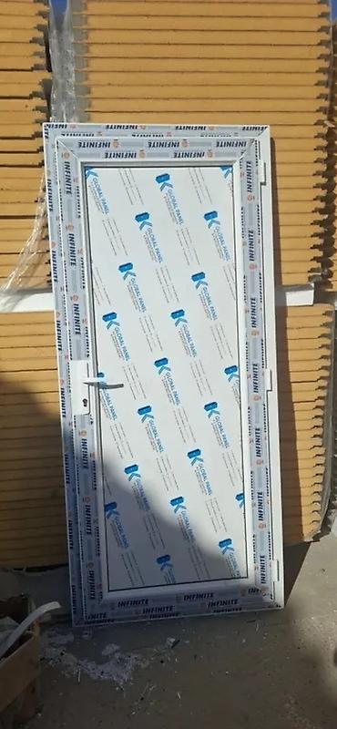 Plastik pəncərələr: Yeni İkiqat şüşə paketi Plastik pəncərə, Еni: 2 sm, Uzunluğu: 5 sm, Pulsuz quraşdırma — 40