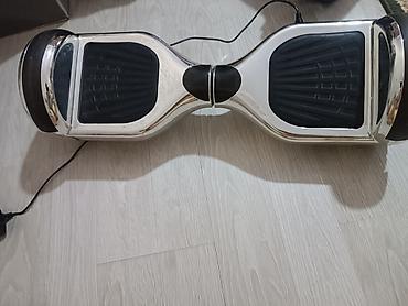 Электротранспорт: Elektrikli hoverboard (özünü tarazlayan skuter) - Korpus: xrom rəngli — 2