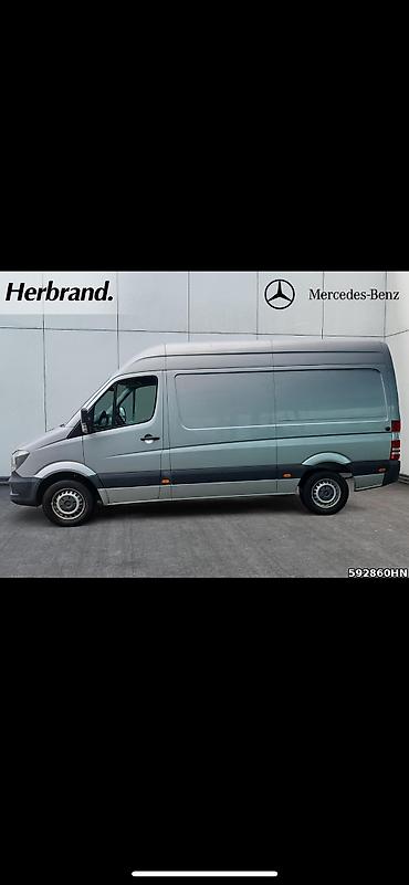 Унаа сатуу: Mercedes-Benz Спринтер: 2014 г., Кол менен иштөөчү, Дизель, Van — 2