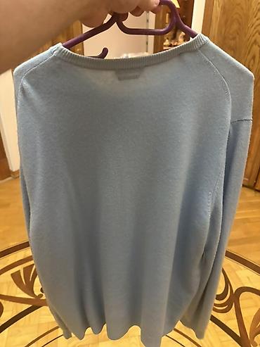 Кофты, свитеры: Кофта, Benetton, XL, цвет - Голубой — 2