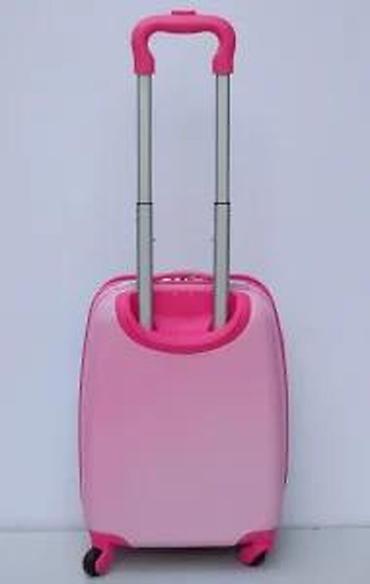 Rančevi, torbe i koferi: Dečji kofer na točkiće – Frozen motiv - Tvrda školjka sa sjajnom — 7