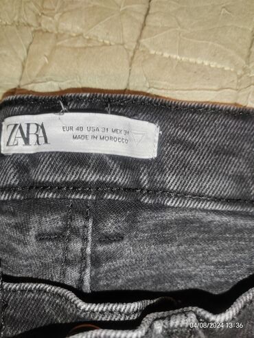 muska odela novi pazar cene: Jeans Zara, M (EU 38), color - Grey