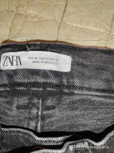 wrangler farmerke: Zara slim tamno sive muške farmerke. kao nove