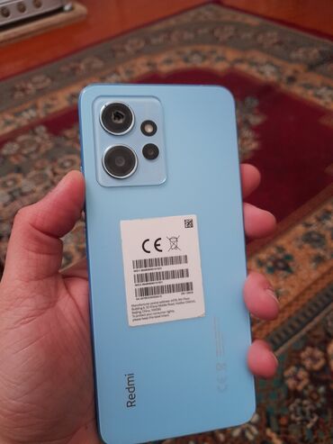 irsad xiaomi: Xiaomi Redmi Note 12, 128 GB, rəng - Göy, 
 Barmaq izi, İki sim kartlı, Face ID