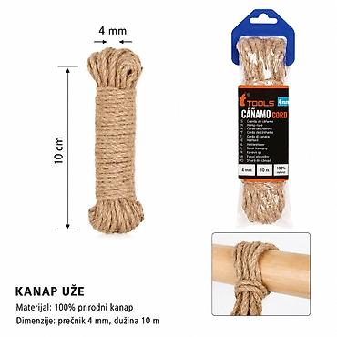 KMT Kanap od jute 5302200 - Materijal: 100% prirodni kanap (juta) -