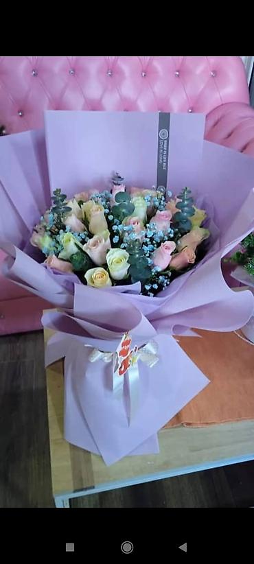 Цветы и букеты: Акция‼️‼️‼️101 и 51 роза букет 💐 любое оформление в подарок 🌹акция — 11