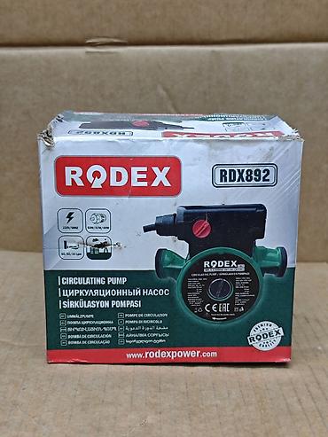 Циркуляционный насос RODEX RDX892 - Назначение: циркуляция воды в at lalafo.kg Циркуляционный насос RODEX RDX892 - Назначение: циркуляция воды в