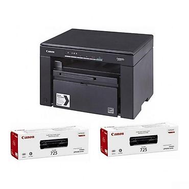Elektronika: Canon i-SENSYS MF3010 Bundle + 2 pcs CRG 725 A4 B&W Laser MFP — 1