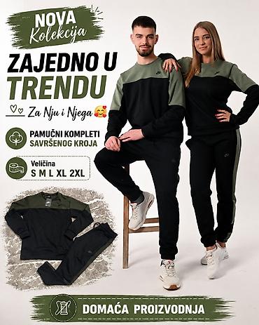 Trenerke: Dostupno 📣 Muške I Zenske komplet trenerke – duks + donji deo S — 20