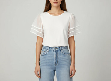 bluzki nietoperz plus size: Жіноча блуза, розмір M