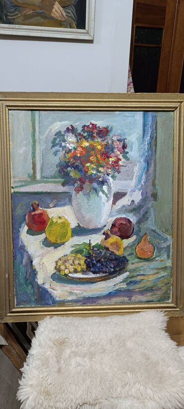 Şəkillər, tablolar: Rəssam Mirteyyub Xəlilovun əl işləri. (Müxtəlif ölçülü Xols, Karton — 24