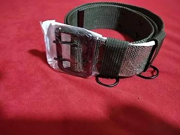 Pet Equipment & Accessories: SMB VOJNI KAIŠ OPASAC NOV VELIKI I JAK 120 CM SA 2 IGLE | Cene nisu — 2