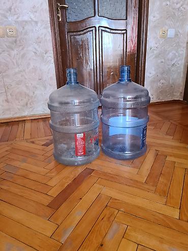 Dispenser su çənləri satılır 19 L. lik . 2 ədəddir. Birinin Qıyməti 7