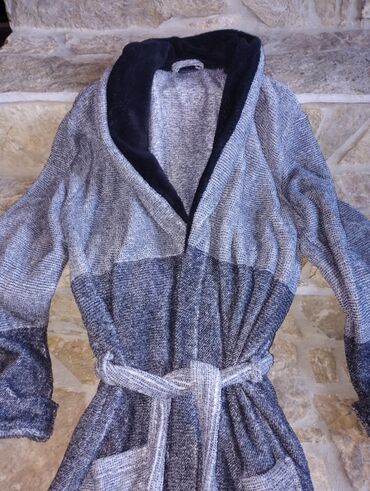 muske jakne kupujemprodajem: Bathrobe, 2XL (EU 56), XL (EU 54), color - Grey, Microfibre, New