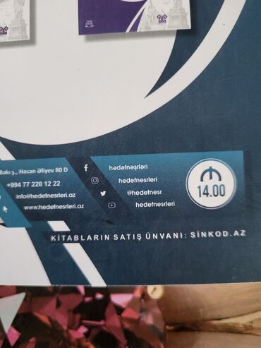 Tədris ədəbiyyatı: Kitablar testler yenidi 63m qiymetidi 40m real aliciya — 7