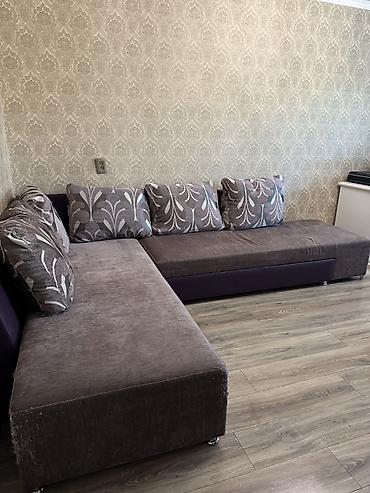 sofa: Угловой диван, C подушками — 2