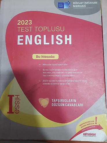 İngilis dili Testlər 11-ci sinif, DİM, 1-ci hissə, 2023 il lalafo.az -da İngilis dili Testlər 11-ci sinif, DİM, 1-ci hissə, 2023 il