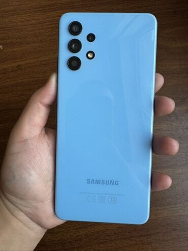 Samsung: Samsung Galaxy A32, 128 GB, rəng - Göy, İki sim kartlı