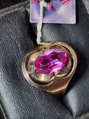 Серебряные кольца: Кольцо, Женские, Рубин, Новый — 4