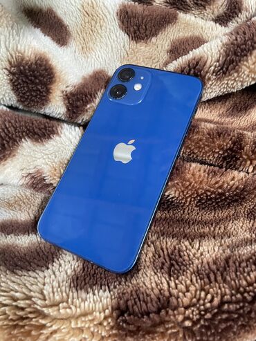Apple iPhone: IPhone 12 mini, Б/у, 128 ГБ, Синий, 82 %