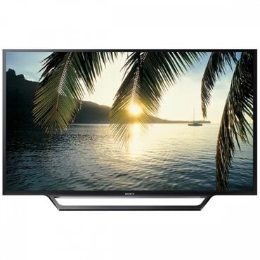 плоский сабвуфер: Sony Bravia KDL48 WD653. Телевизор Sony черного цвета с плоским