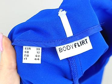 garnitur niebieski: Bodyflirt, Spodnie materiałowe damskie, rozmiar S — 4