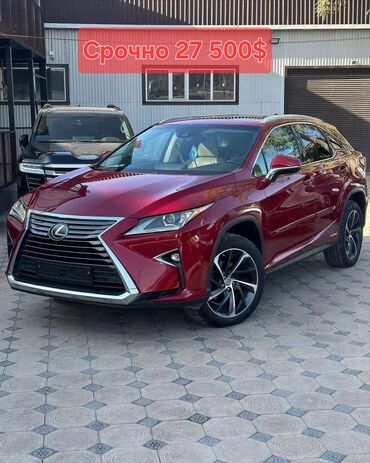 Lexus: Lexus RX: 2017 г., 3.5 л, Автомат, Гибрид, Кроссовер