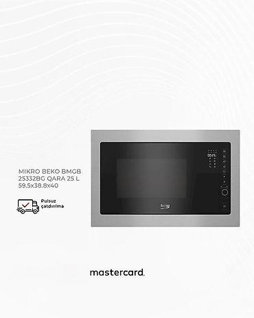 Mikrodalğalı soba "Beko BMGB 25332BG" ✅ Brend: Beko ✅ İş rejimi — 1