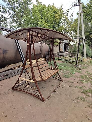 тапчан стол: Тапчан 2 x 2 x 2 м, Металл — 2