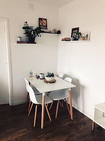 study table: Кухонный стол и стул, Новый, Платная доставка, цвет - Белый — 5