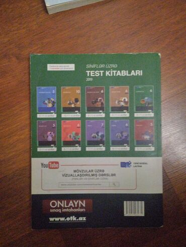 Testlər: 7-ci sinif şagirdləri üçün nəzərdə tutulmuş "Coğrafiya" test kitabı