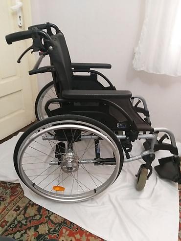 tonometri: Nemacka aluminijumska invalidska kolica poznate marke BREEZY, novi — 7